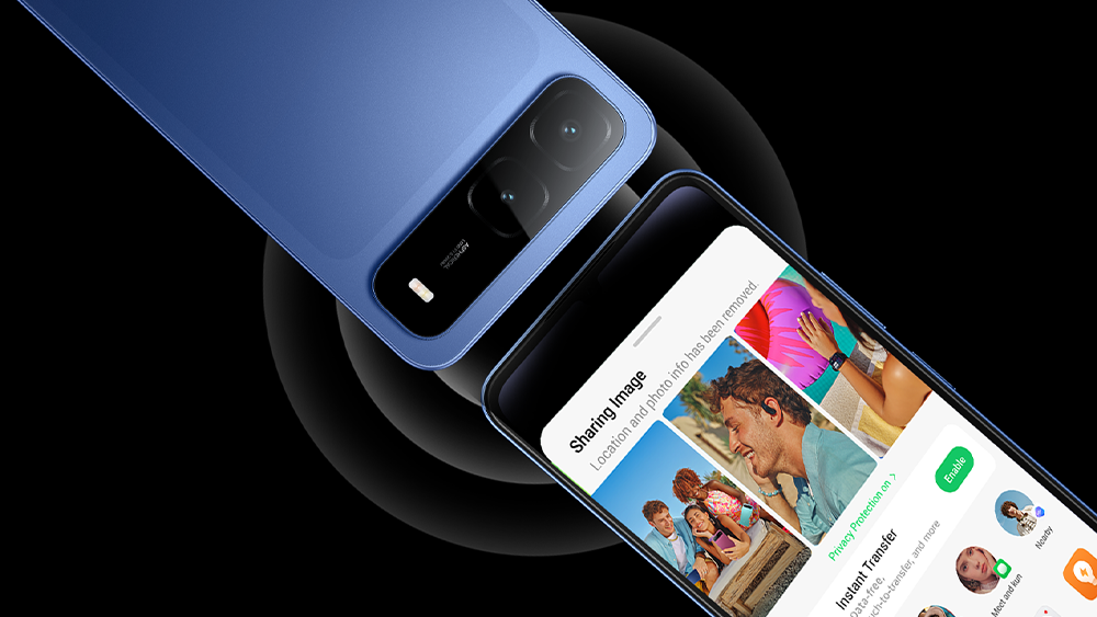 Infinix Hot 60i – bezprzewodowe udostępnianie plików NFC w XOS 15