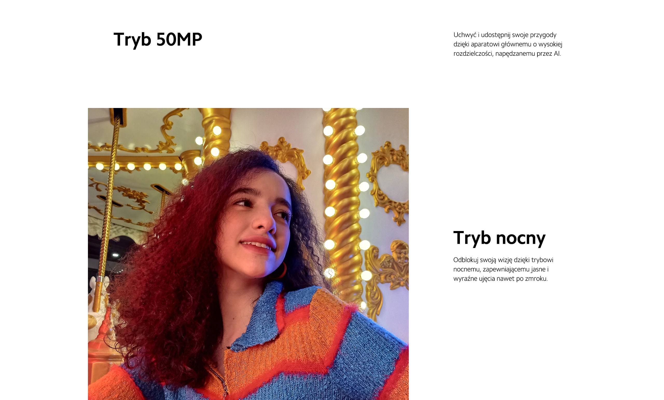 Xiaomi Redmi 12C - Tryb nocny aparatu