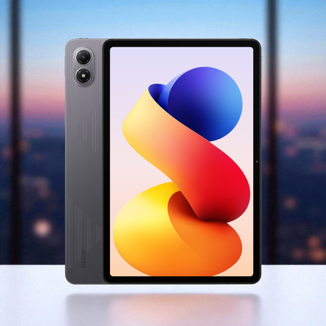 Redmi Pad 2 Pro 5G — front i tył tabletu zaprezentowane na jasnym tle produktowym
