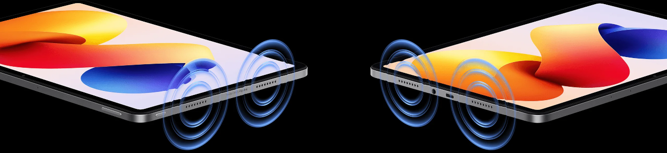 Redmi Pad 2 Pro — cztery głośniki stereo z obsługą Dolby Atmos