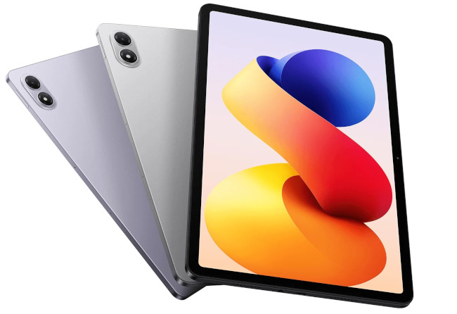 Redmi Pad 2 Pro — metalowa obudowa unibody w kolorach Graphite Gray, Silver i Lavender Purple