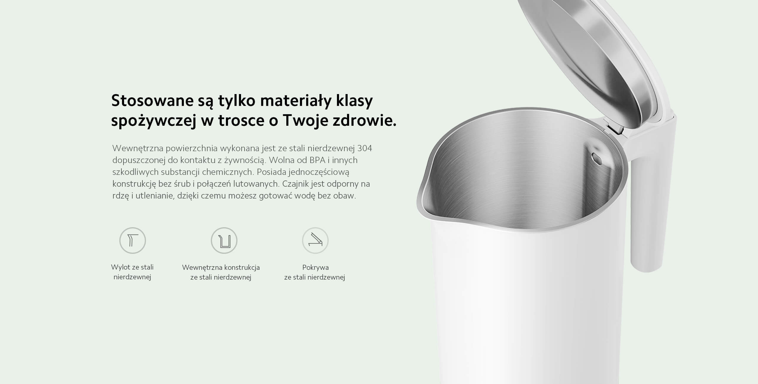 Xiaomi Electric Kettle 2 - Czajnik elektryczny Xiaomi