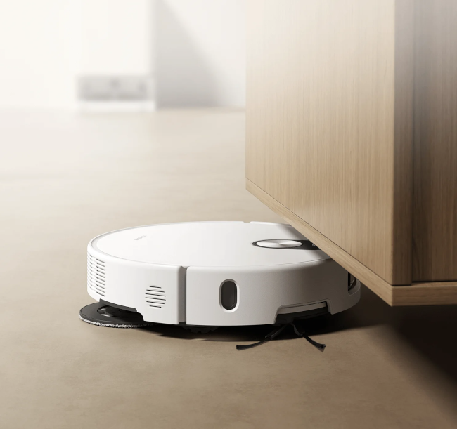 Xiaomi Robot Vacuum 5 — chowany lidar dToF umożliwiający przejazd pod niskimi meblami