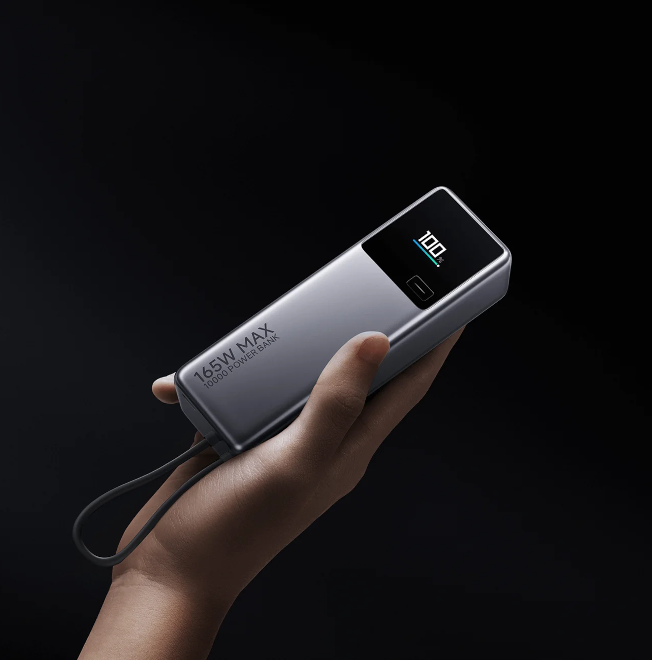 powerbank z wbudowanym kablem