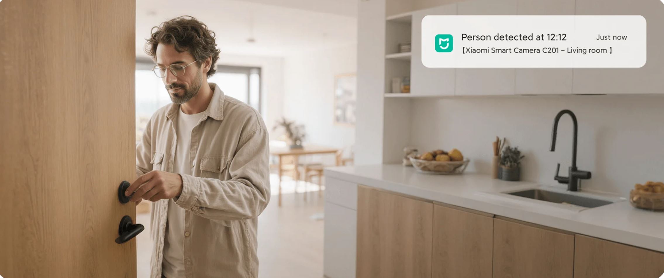 Xiaomi Smart Camera C201 - śledzenie ruchu