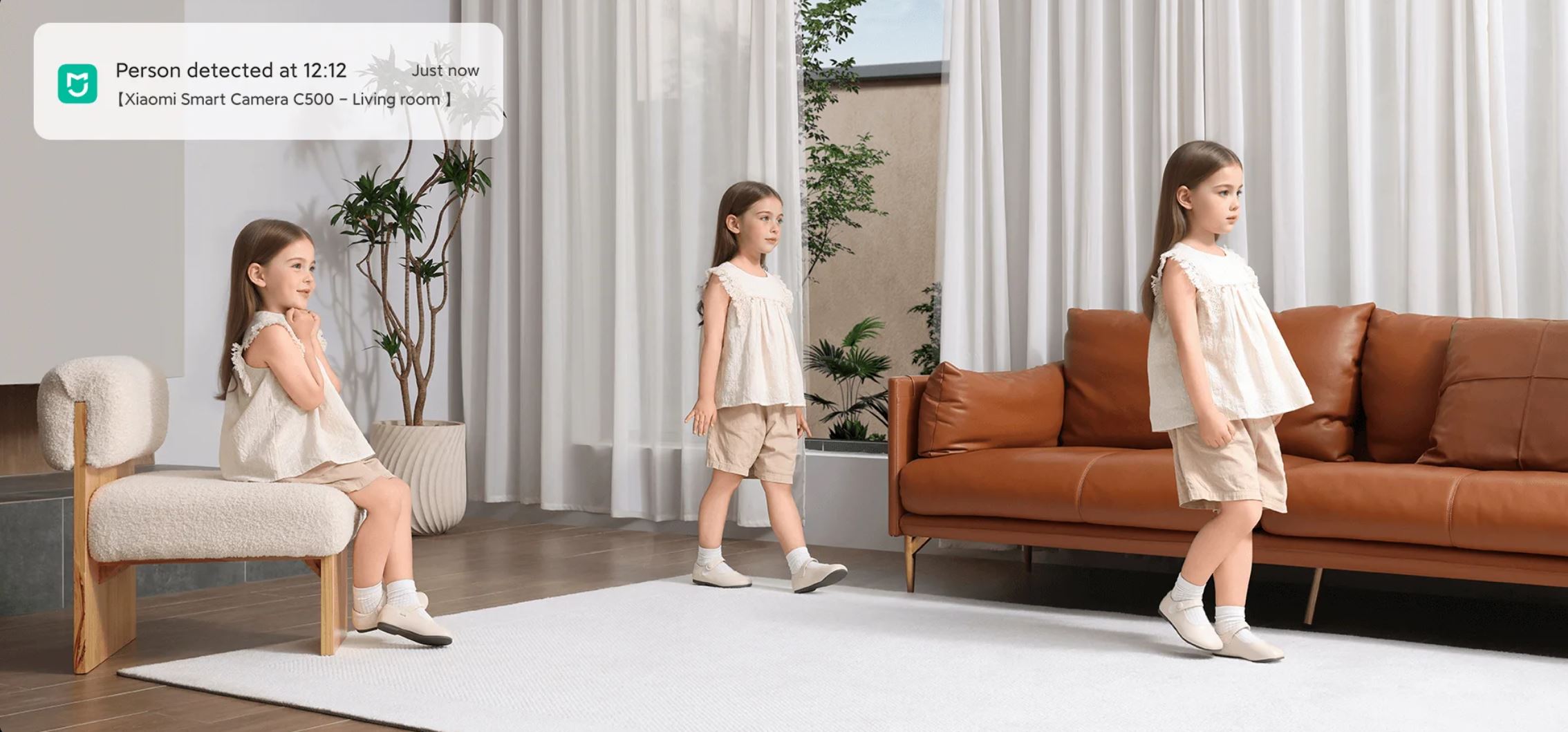 Xiaomi Smart Camera C500 - Wykrywanie osób