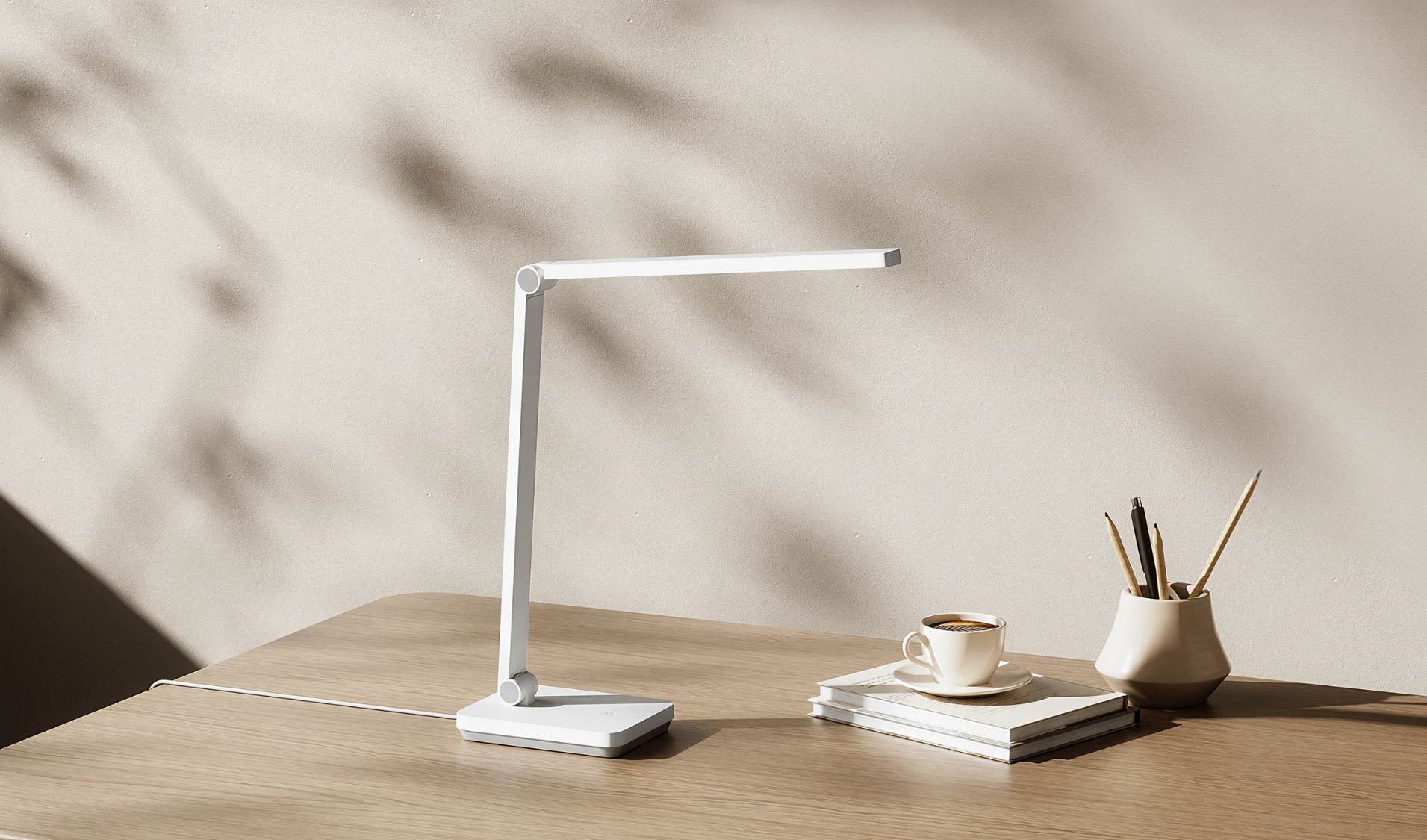 Biała lampka biurkowa Xiaomi