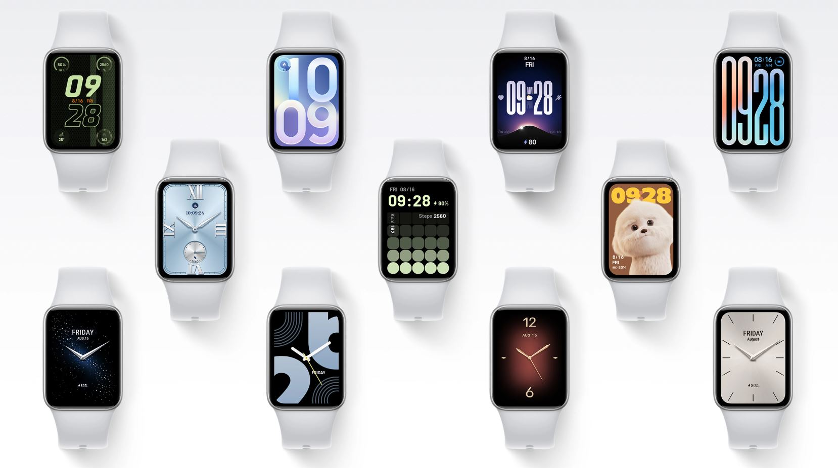 Smart Band 10 Pro Wybór tarcz