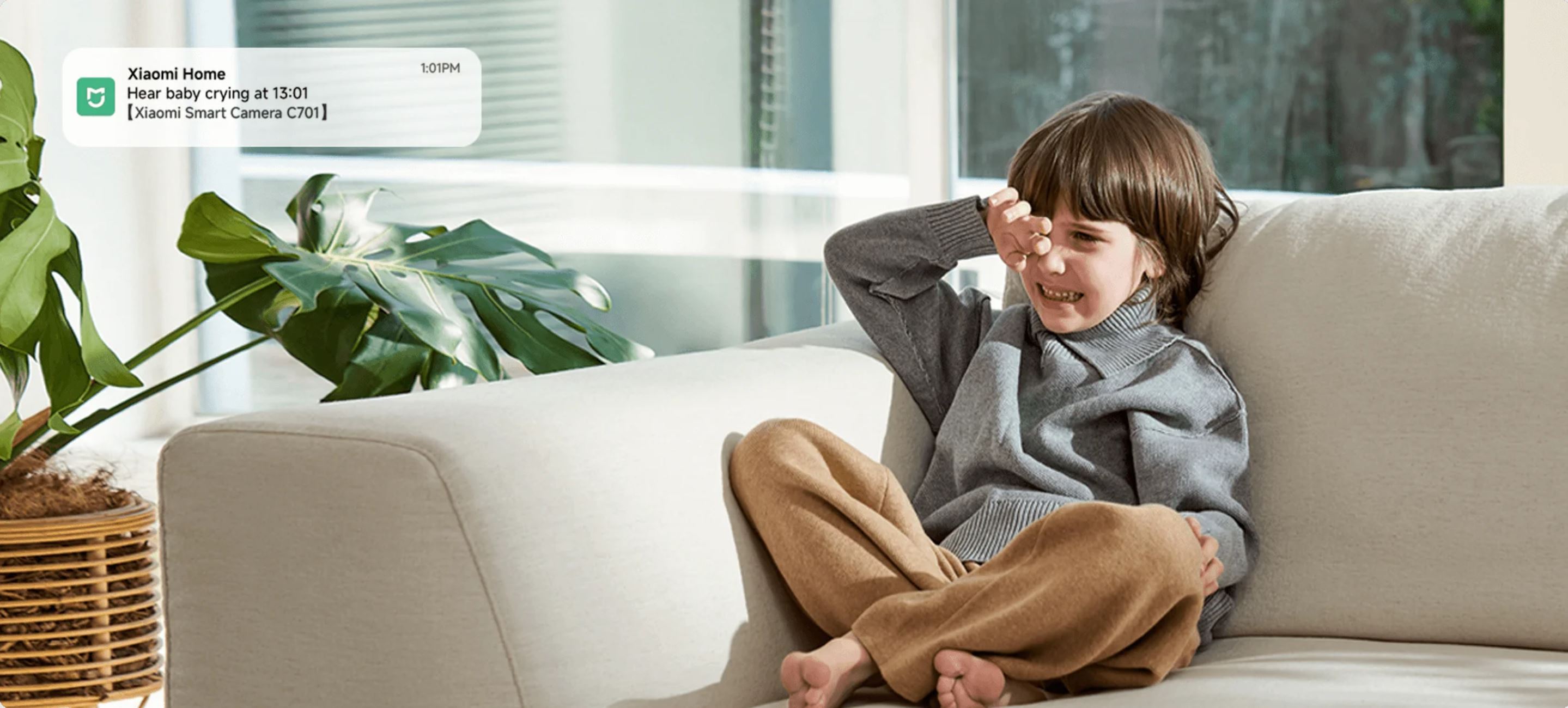 wykrywanie płaczu dziecku